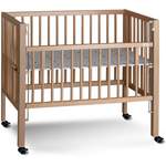 Babybett von tiSsi®, in der Farbe Beige, aus Holz, andere Perspektive, Vorschaubild