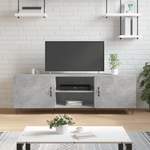TV-Schrank von vidaXL, in der Farbe Grau, aus Holzwerkstoff, Vorschaubild
