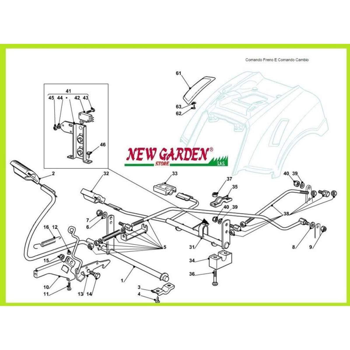 SETTORE COMANDO FRENO A MANO SINISTRO FIAT PANDA 4x4 ORIGINALE 5958287 SETTORE COMANDO FRENO A MANO SINISTRO FIAT PANDA 4x4 ORIGINALE 5958287