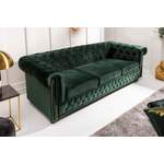 2/3-Sitzer Sofa von riess-ambiente, in der Farbe Grün, aus Samt, andere Perspektive, Vorschaubild