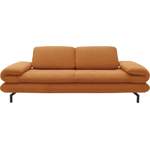 2/3-Sitzer Sofa von LOOKS BY WOLFGANG JOOP, in der Farbe Orange, aus Strukturstoff, andere Perspektive, Vorschaubild
