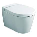 WC-Sitz von Geberit, in der Farbe Weiss, aus Kunststoff, andere Perspektive, Vorschaubild