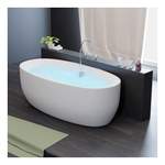 Freistehende Badewanne von Tronitechnik, in der Farbe Weiss, aus Stahl, Vorschaubild
