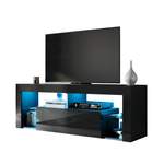 TV-Schrank von SONNI, in der Farbe Schwarz, aus Hochglanz, andere Perspektive, Vorschaubild