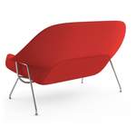 2/3-Sitzer Sofa von Knoll International, in der Farbe Rot, aus Hochglänzend, andere Perspektive, Vorschaubild