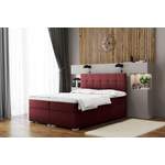 Boxspringbett von Fun Moebel, in der Farbe Rot, aus Velvet, andere Perspektive, Vorschaubild