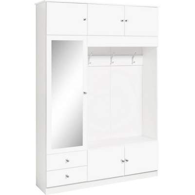 Preisvergleich für borchardt Möbel Garderoben-Set »Finn«, (Set, 3 St.), mit  Glasablage, aus Hochglanz, SKU: 894829 | Ladendirekt