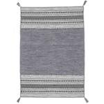 Teppich von Carpetfine, in der Farbe Grau, aus Textil, andere Perspektive, Vorschaubild