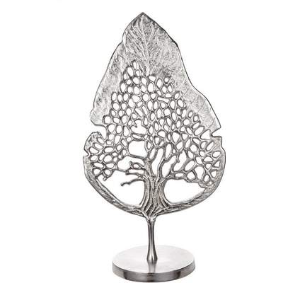 Preisvergleich für GILDE Skulptur Skulptur Tree (1 St), BxHxT 28x11x51 cm,  aus Aluminium, GTIN: 4063387480465 | Ladendirekt