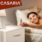 Nachttisch von Casaria®, in der Farbe Weiss, aus Mdf, andere Perspektive, Vorschaubild