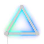 Leuchtmittel von Nanoleaf, in der Farbe Weiss, aus Kunststoff, andere Perspektive, Vorschaubild