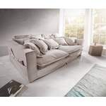 2/3-Sitzer Sofa von DELIFE, in der Farbe Grau, aus Baumwolle, andere Perspektive, Vorschaubild