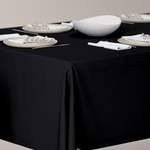 Tischdecke von Dekoria, in der Farbe Schwarz, aus Polyester, andere Perspektive, Vorschaubild