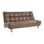 2/3-Sitzer Sofa von Kauf-unique, in der Farbe Braun, aus Microfaser, andere Perspektive, Vorschaubild