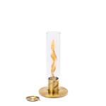 Feuerstelle von Höfats, in der Farbe Gold, aus Glas, Vorschaubild