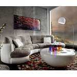 2/3-Sitzer Sofa von DELIFE, in der Farbe Grau, aus Strukturstoff, andere Perspektive, Vorschaubild