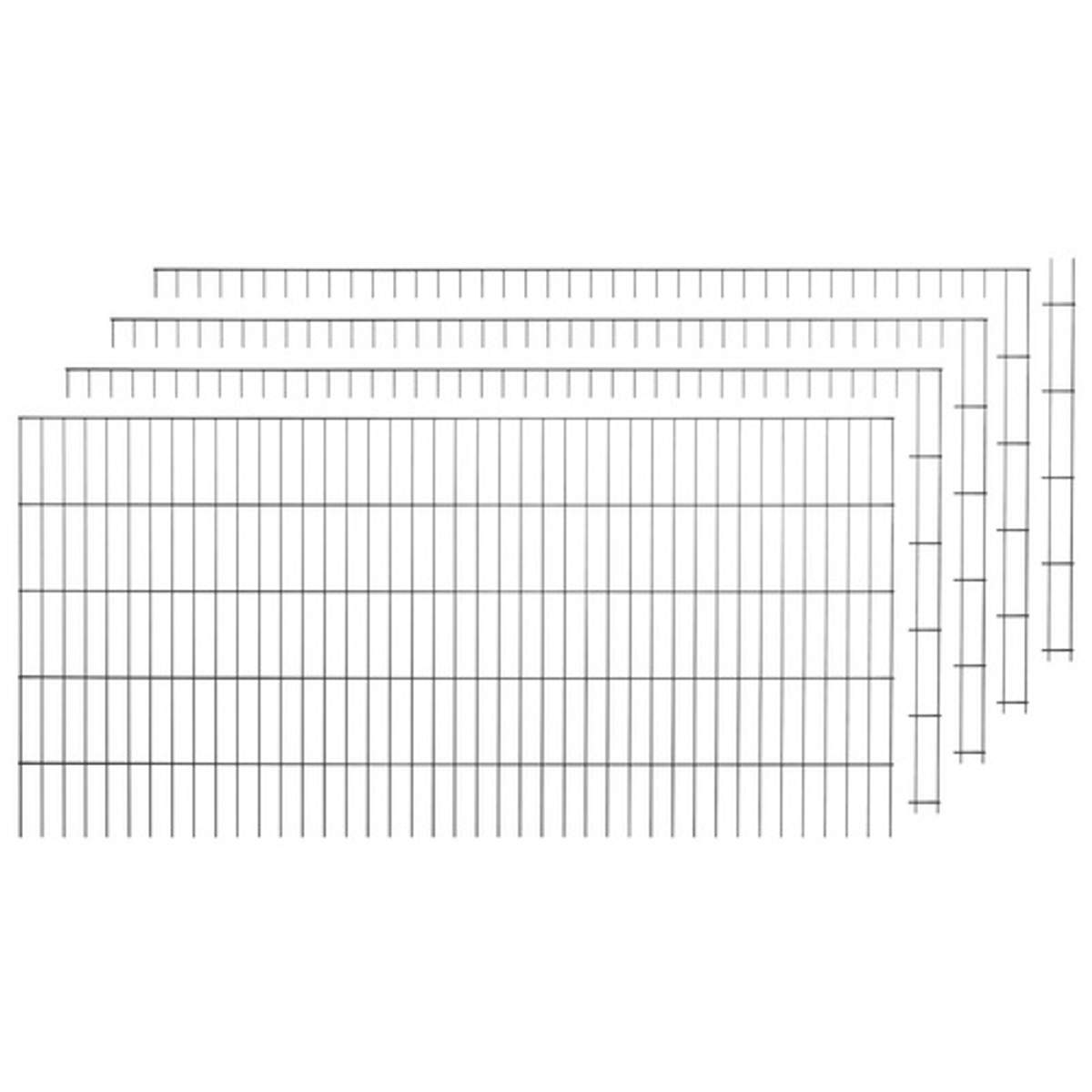 Peddy Preisvergleich für PEDDY SHIELD Stabmattenset, BxH: 200 x 125 cm, Stahl ...