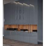 Drehtürenschrank von Casa Padrino, aus Massivholz, andere Perspektive, Vorschaubild