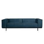 2/3-Sitzer Sofa von ars manufacti, in der Farbe Blau, aus Samt, andere Perspektive, Vorschaubild
