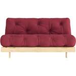 Schlafsofa von Karup, in der Farbe Rot, aus Kiefernholz, andere Perspektive, Vorschaubild