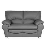 2/3-Sitzer Sofa von Modoform, in der Farbe Grau, aus Kunstleder, andere Perspektive, Vorschaubild