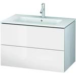 Waschbeckenunterschrank von DURAVIT, in der Farbe Weiss, aus Hochglanz, Vorschaubild