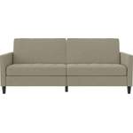 2/3-Sitzer Sofa von Dorel Home, in der Farbe Braun, aus Webstoff, andere Perspektive, Vorschaubild