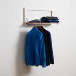 Garderobenständer von AMBIVALENZ, in der Farbe Weiss, aus Edelstahl, andere Perspektive, Vorschaubild