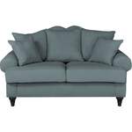2/3-Sitzer Sofa von home affaire, in der Farbe Grau, aus Microfaser, andere Perspektive, Vorschaubild