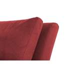 2/3-Sitzer Sofa von nehl, in der Farbe Rot, andere Perspektive, Vorschaubild