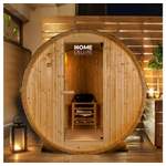 Sauna-Kabine von Home Deluxe, in der Farbe Beige, andere Perspektive, Vorschaubild