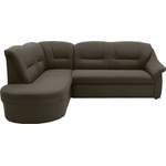 Ecksofa von DOMO collection, in der Farbe Grau, aus Microfaser, Vorschaubild