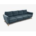 2/3-Sitzer Sofa von KAUTSCH.com, in der Farbe Grau, andere Perspektive, Vorschaubild