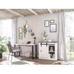Büromöbel-Set von home affaire, in der Farbe Weiss, aus Metall, andere Perspektive, Vorschaubild