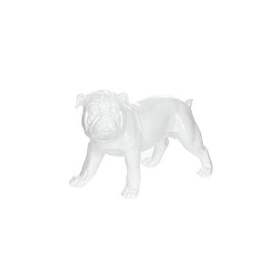 Preisvergleich für Skulptur Bulldog 21-J Weiß von Kayoom, BxHxT 33x45x23 cm  | Ladendirekt