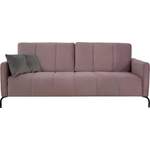 2/3-Sitzer Sofa von INOSIGN, in der Farbe Rosa, aus Polyester, Vorschaubild