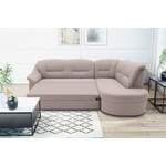 Ecksofa von DOMO collection, in der Farbe Beige, aus Holzwerkstoff, andere Perspektive, Vorschaubild