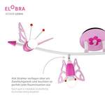 Kinderzimmerlampe von Elobra, in der Farbe Rosa, aus Holz, andere Perspektive, Vorschaubild