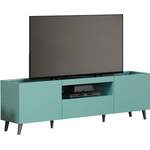 TV-Lowboard von andas, in der Farbe Blau, aus Holzwerkstoff, andere Perspektive, Vorschaubild
