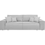 2/3-Sitzer Sofa von andas, in der Farbe Silber, aus Teilmassiv, andere Perspektive, Vorschaubild