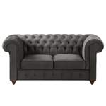 2/3-Sitzer Sofa von Maison Belfort, in der Farbe Grau, aus Samt, andere Perspektive, Vorschaubild