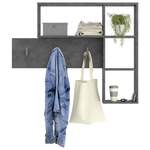 Garderobenpaneel von FMD, in der Farbe Grau, aus Holzwerkstoff, andere Perspektive, Vorschaubild