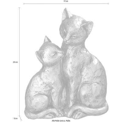 Preisvergleich für Ambiente Haus Dekofigur »Katzen-Paar«, Höhe 22 cm, GTIN:  4050223710213 | Ladendirekt
