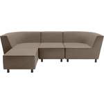 Ecksofa von Domo Collection, in der Farbe Braun, aus Holz, andere Perspektive, Vorschaubild