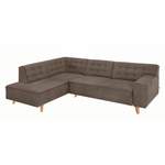 Ecksofa von TOM TAILOR HOME, in der Farbe Braun, aus Samtstoff, andere Perspektive, Vorschaubild