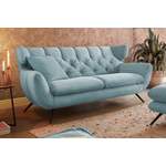 2/3-Sitzer Sofa von KAWOLA, in der Farbe Blau, aus Metall, andere Perspektive, Vorschaubild