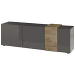 TV-Lowboard von MCA Furniture, in der Farbe Grau, aus Holzwerkstoff, andere Perspektive, Vorschaubild