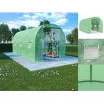 Gewächshaus von VIDAXL, in der Farbe Grün, aus Stahl, andere Perspektive, Vorschaubild