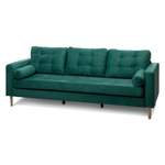 2/3-Sitzer Sofa von Moebel-Eins, in der Farbe Grün, aus Polyester, andere Perspektive, Vorschaubild