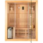 Sauna-Kabine von Home Deluxe, in der Farbe Beige, aus Sicherheitsglas, Vorschaubild
